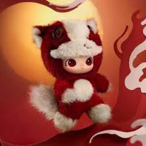 Pop Mart Have a Good Run Series Bright Future Plush Pendant NIB